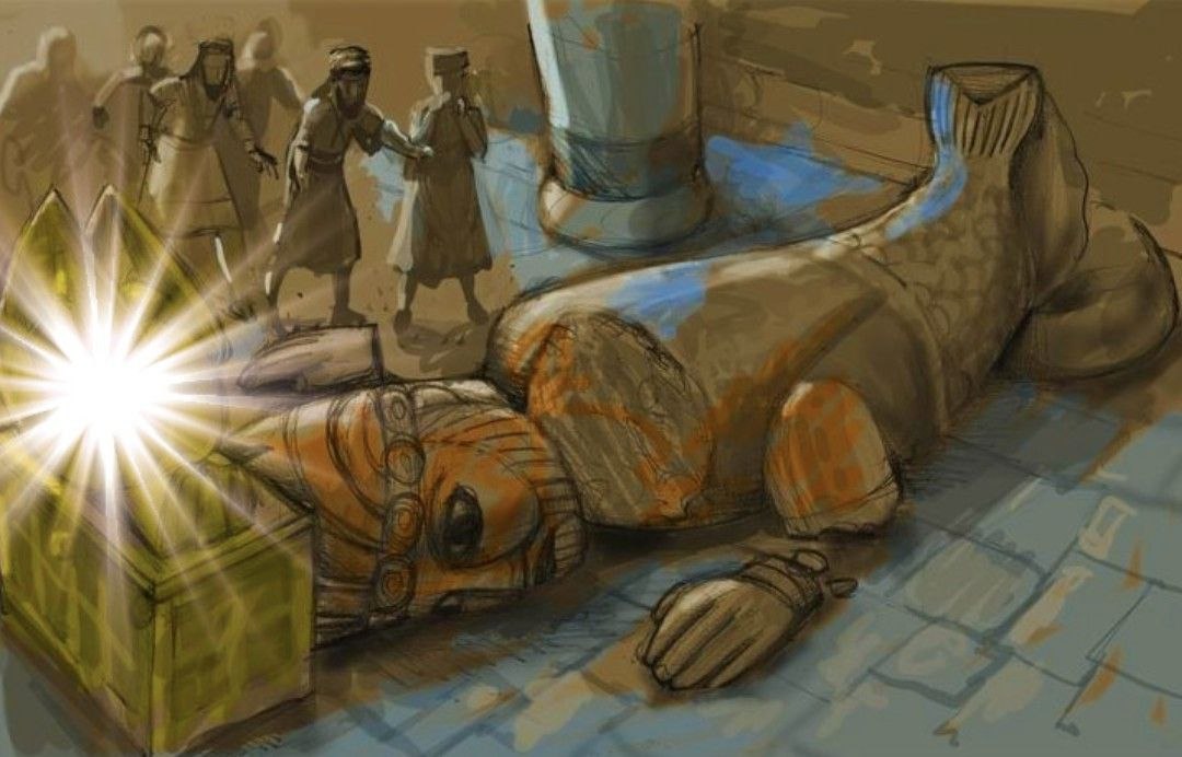 Ковчег завета и падение Дагона